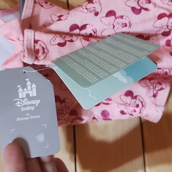Disney Minnie Mouse Metallic Swimsuit Size 3/ Months NWT - Picture 6 of 7